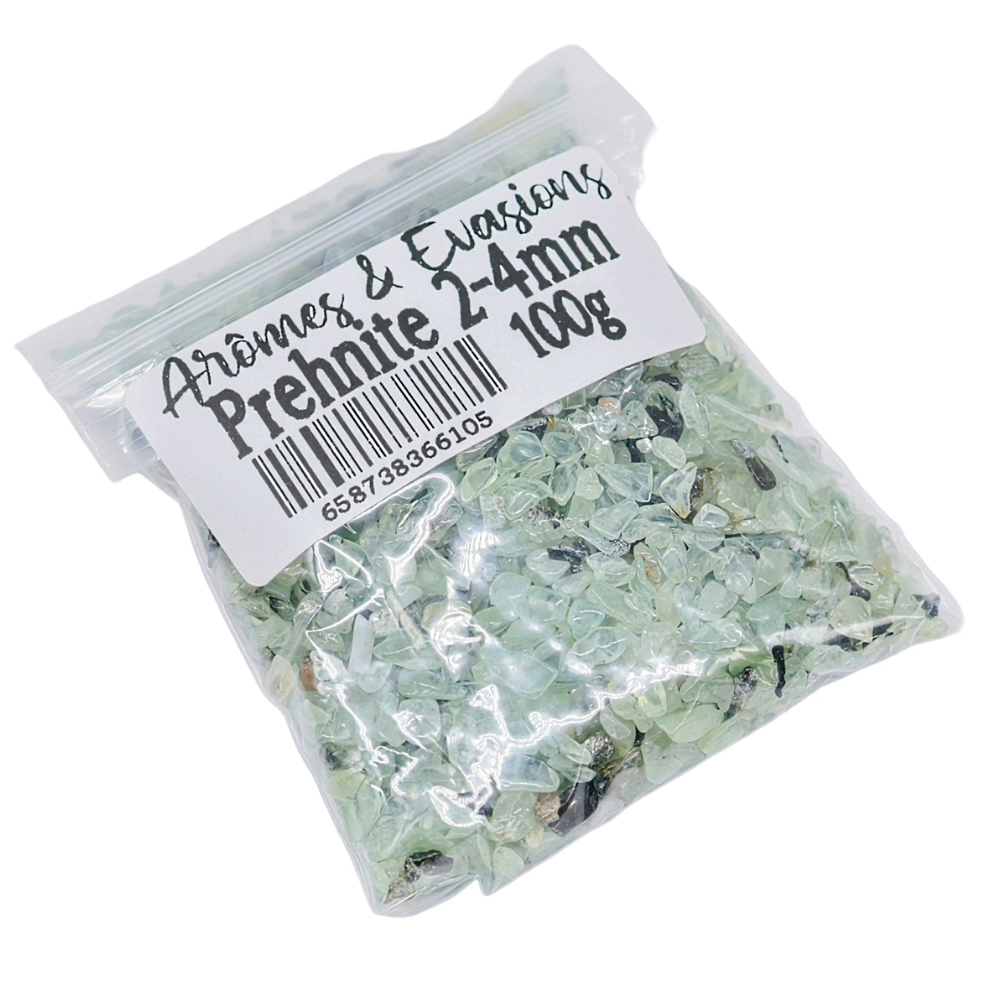 Stone - Tumbled Chips - Prehnite - 2mm to 4mm