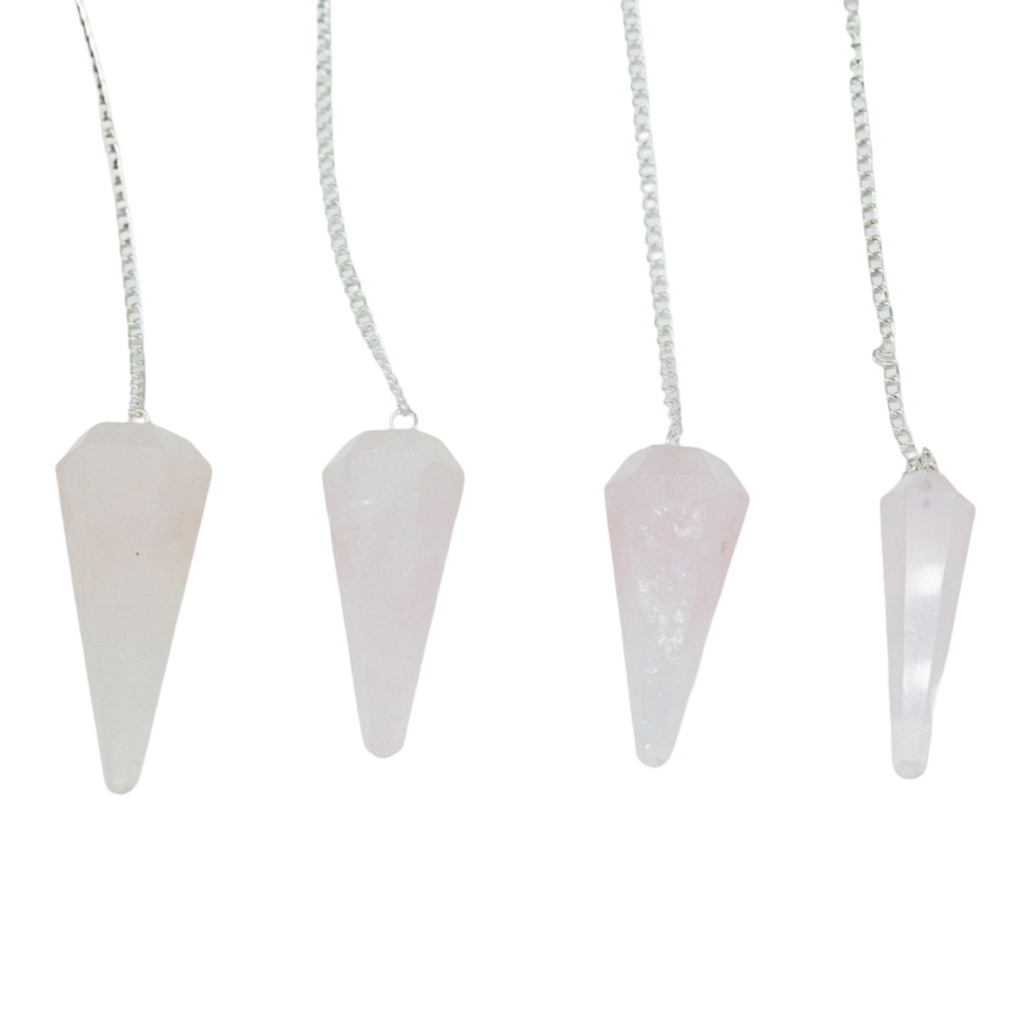 Pendulum - Faceted - Rose Quartz