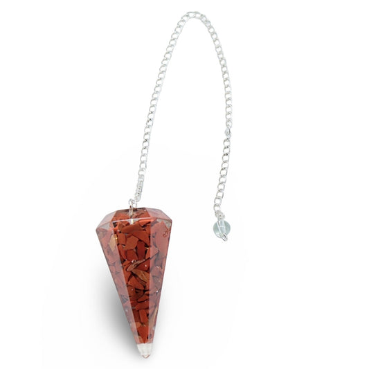 Pendulum - Orgonite - Red Jasper