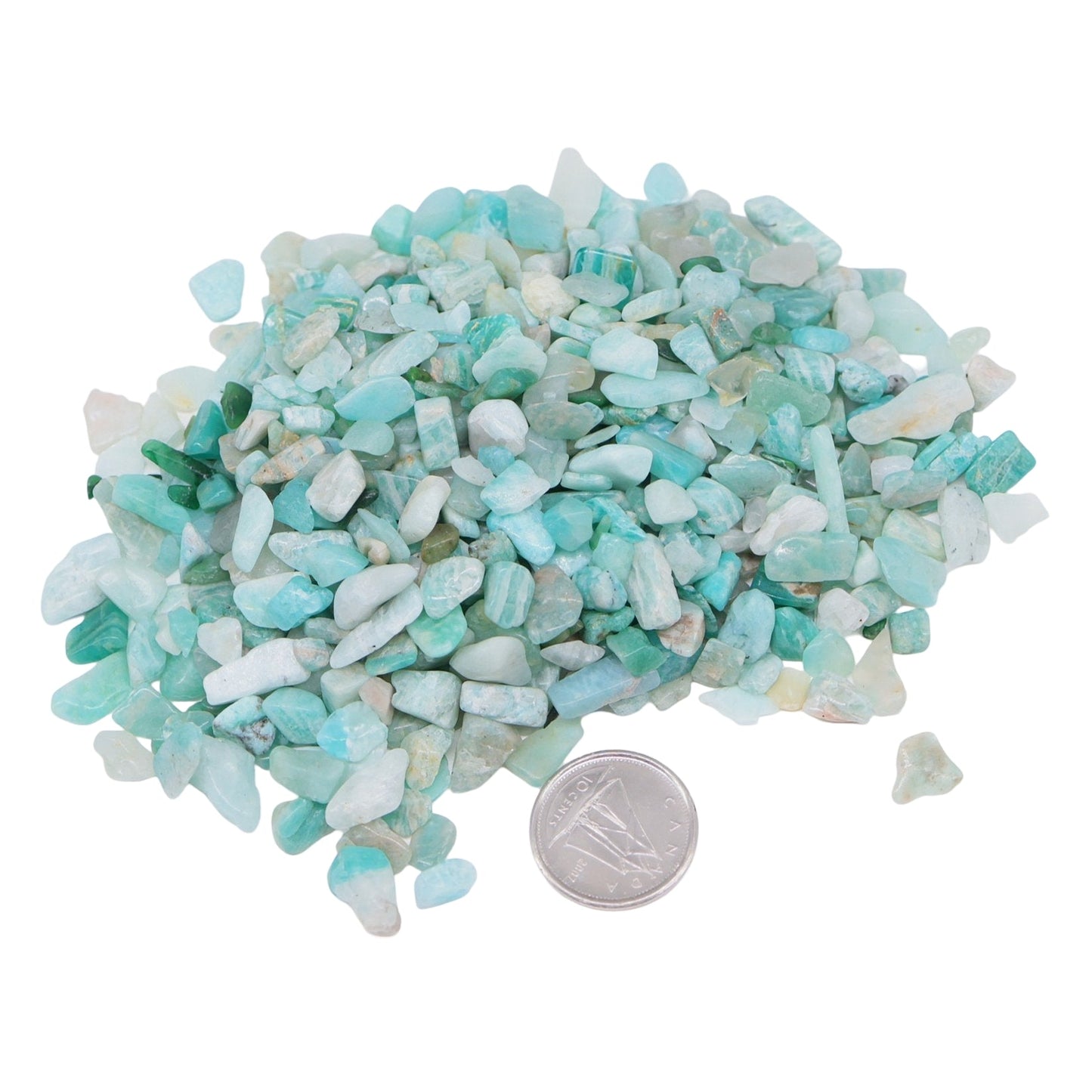 Stone - Rough Chips - Amazonite - 4 to 6mm