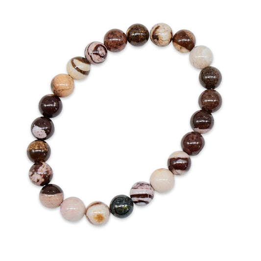 Bracelet - Zebra Jasper - 8mm