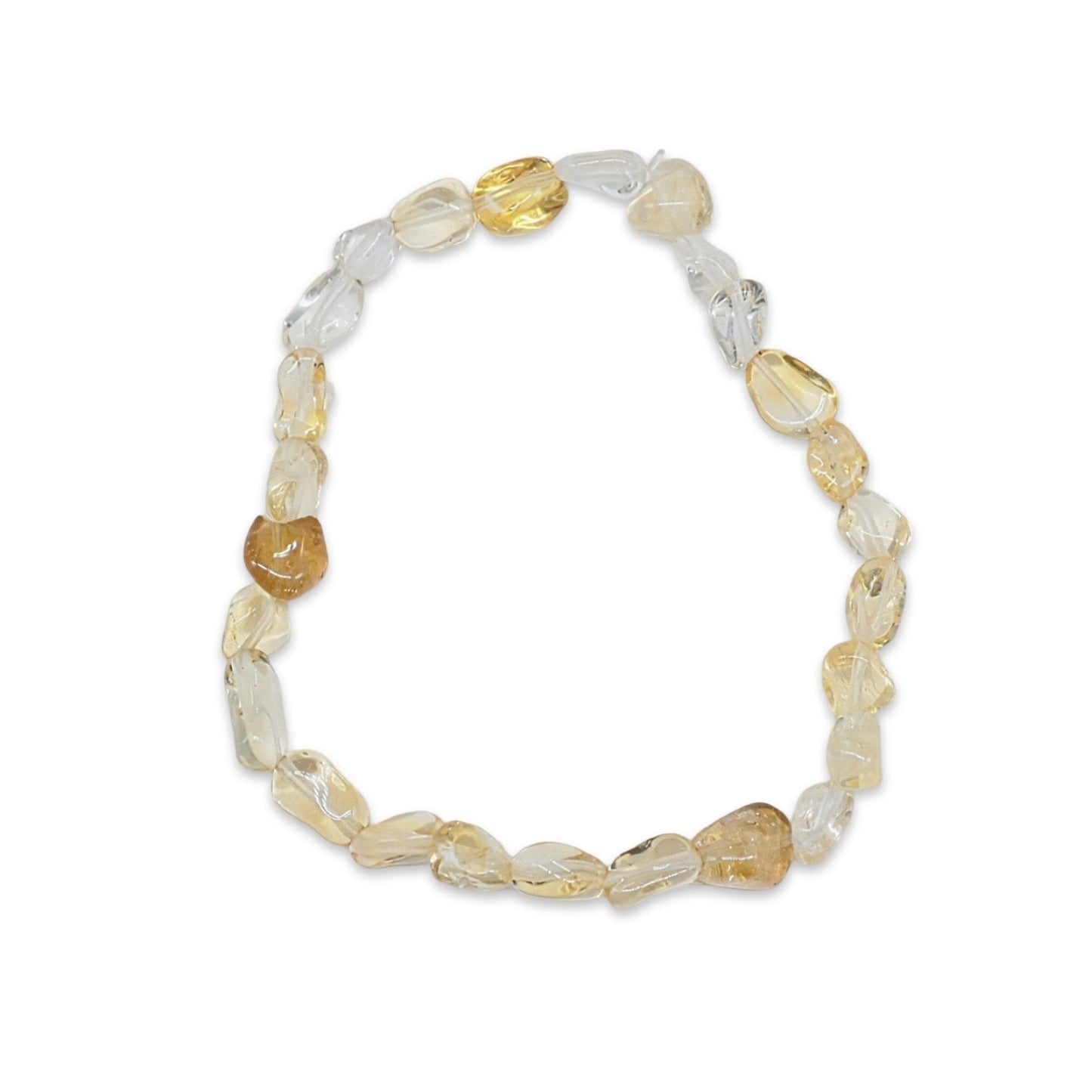 Bracelet - Citrine - Pierre de Forme Naturelle