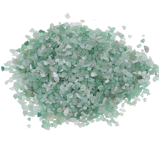 Stone - Tumbled Chips - Green Aventurine - 2 to 4mm