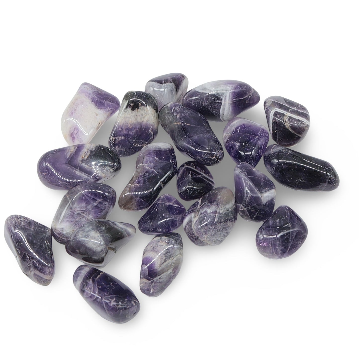 Stone - Amethyst Banded - Tumbled