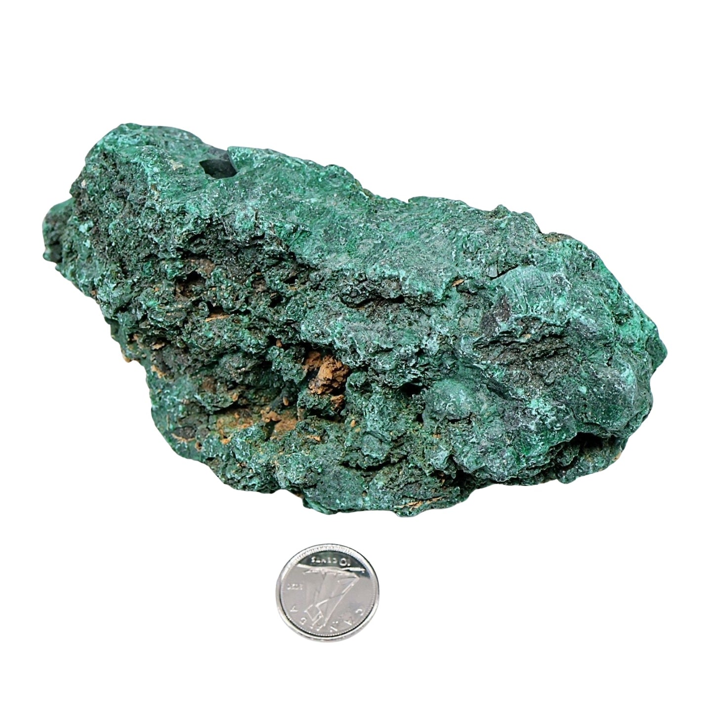 Stone - Specimen - Fibrous Malachite - Rough - 325g