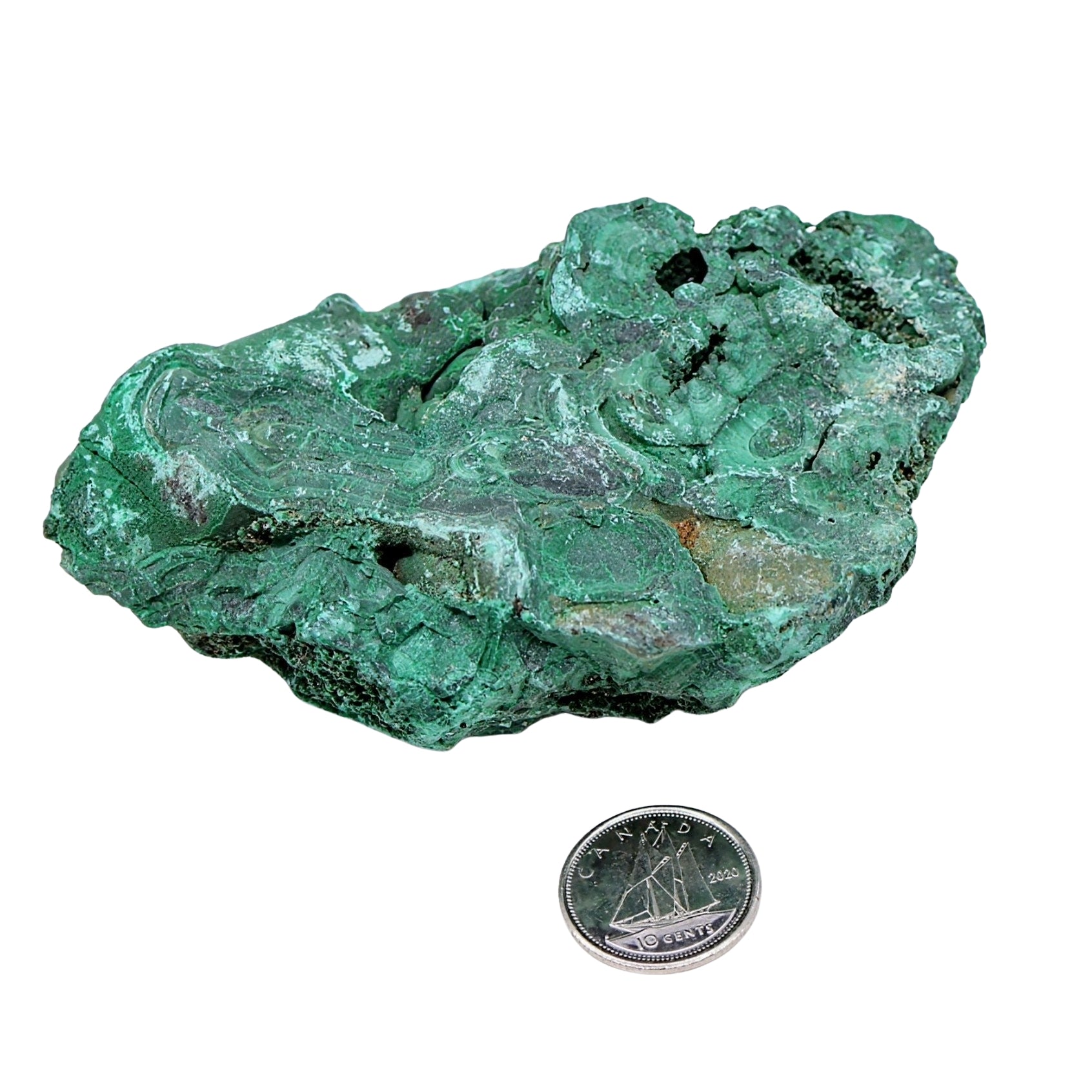 Stone - Specimen - Fibrous Malachite - Rough - 200g - Arômes et Évasions