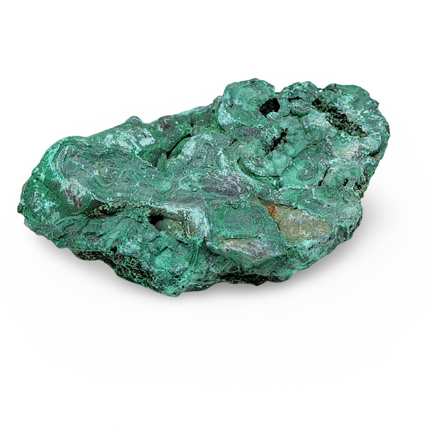 Stone - Specimen - Fibrous Malachite - Rough - 200g - Arômes et Évasions