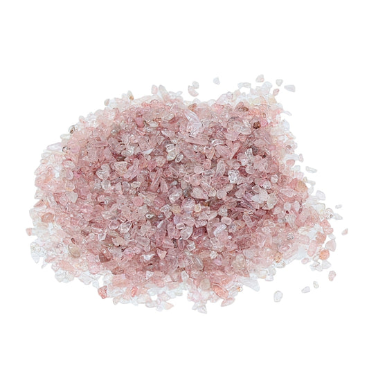 Stone - Tumbled Chips - Strawberry Quartz - 2 to 4mm