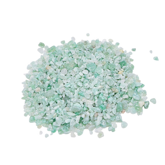 Stone - Rough Chips - Green Aventurine - 2 to 4mm