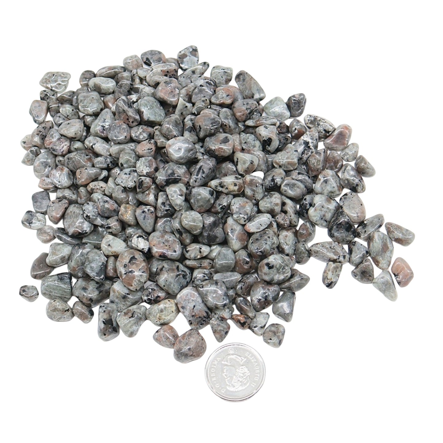 Stone - Tumbled Chips - Flame Stones (Yooperlite)