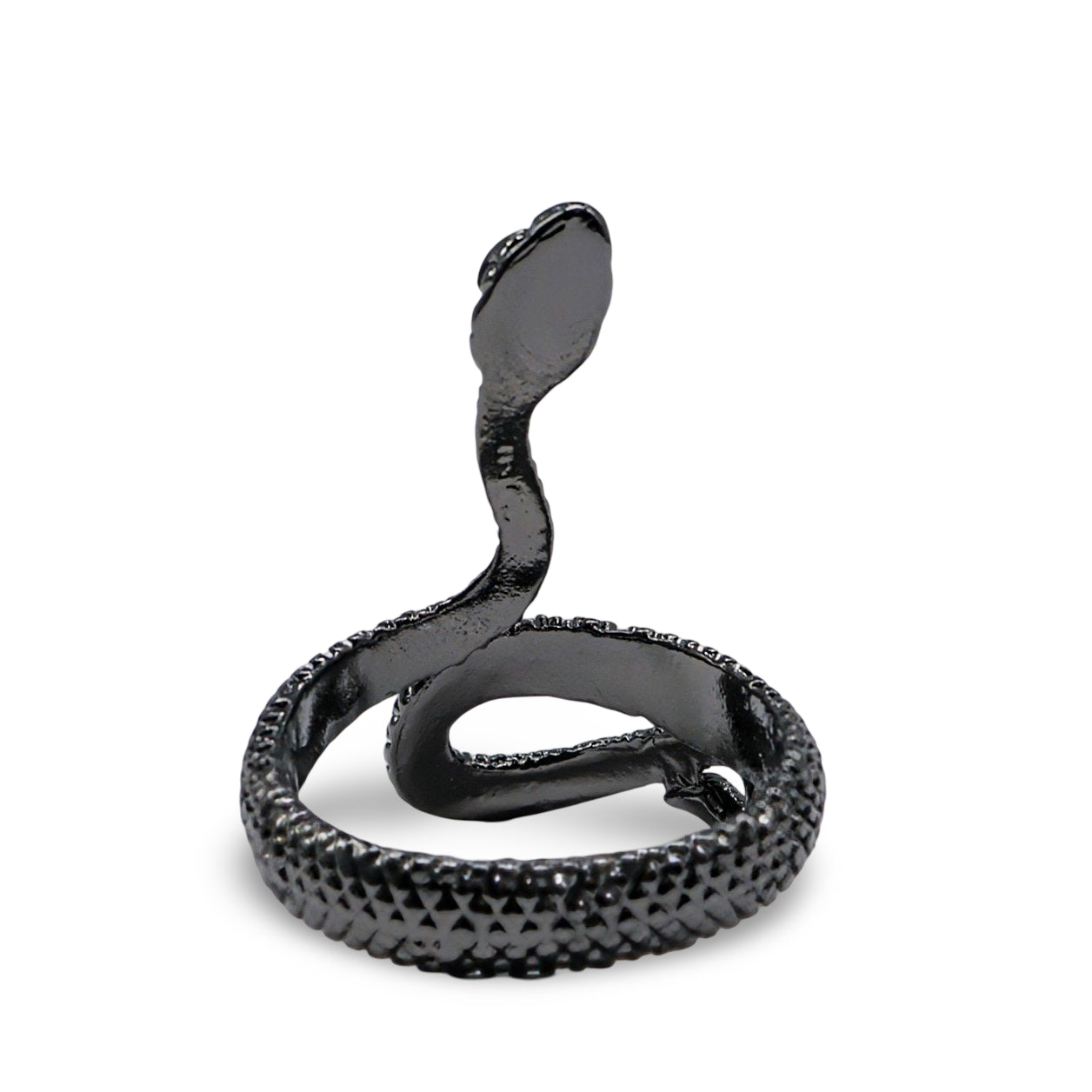 Ring - Black Snake - Adjustable