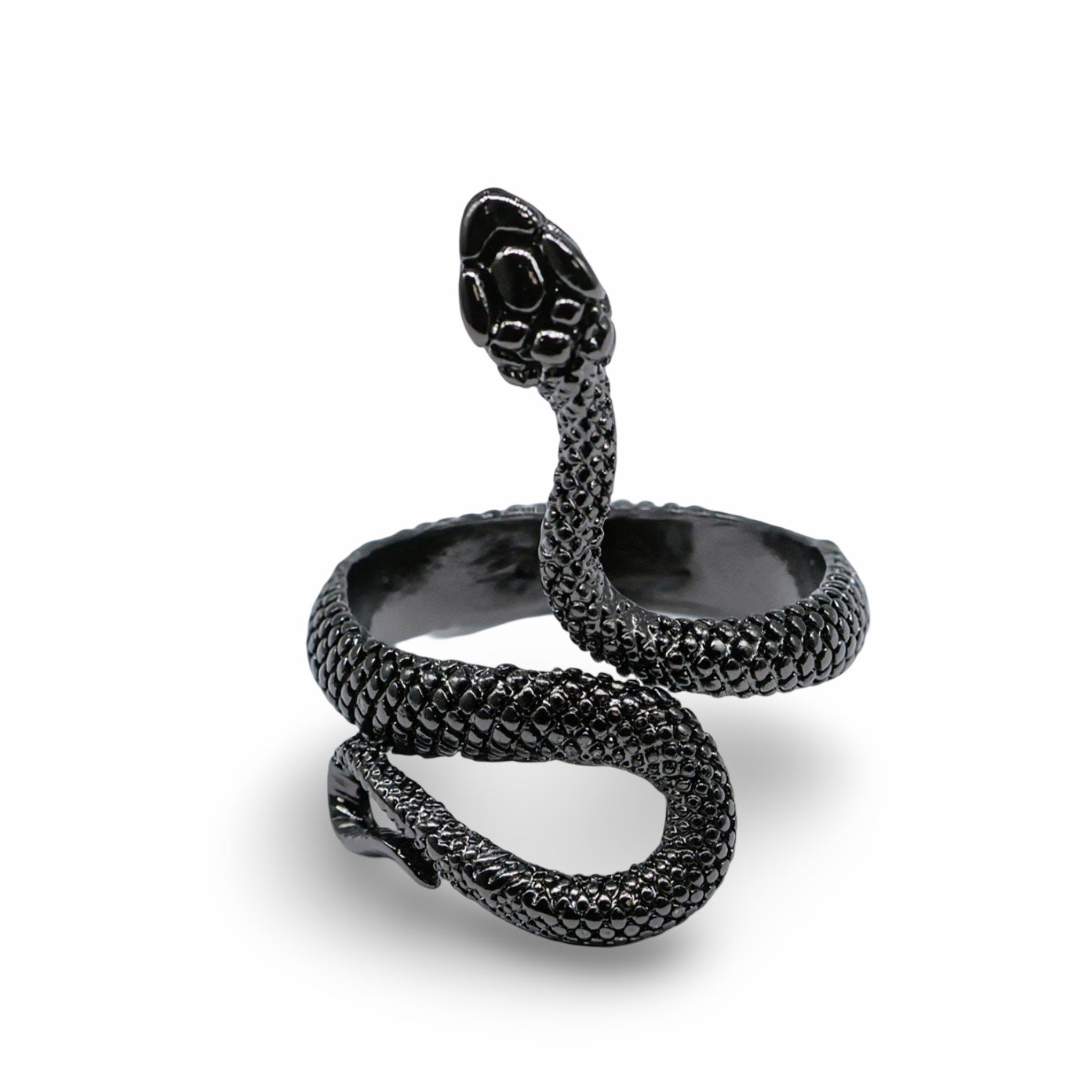 Ring - Black Snake - Adjustable