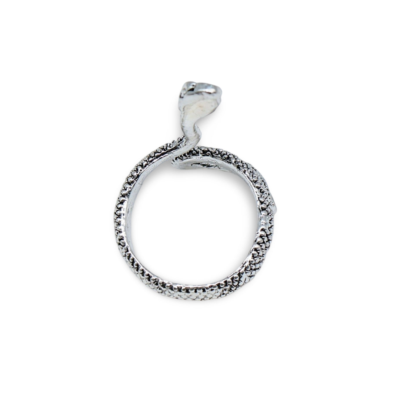 Ring - Silver Snake - Adjustable