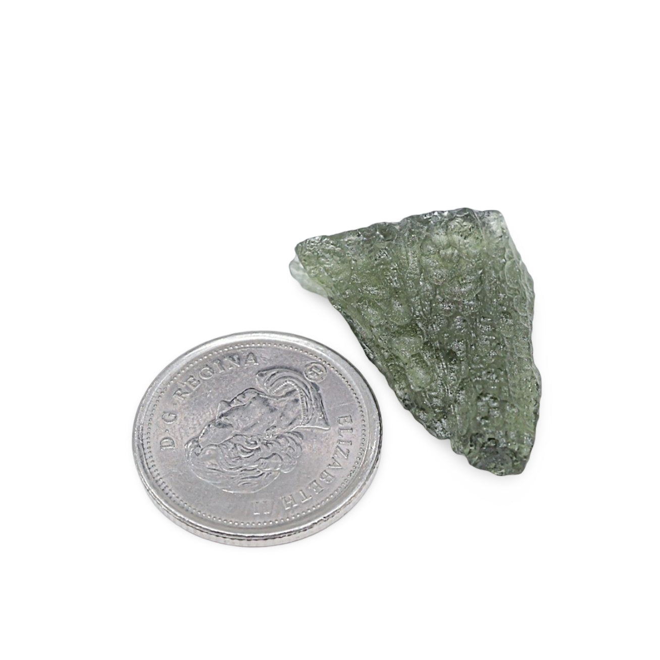 Pierre - Moldavite - Brute - Spécimen - 2g