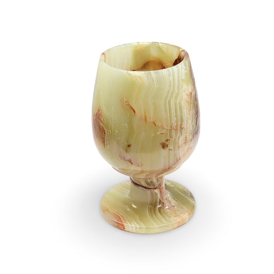 Home Decor - Green Onyx - Wine Glass