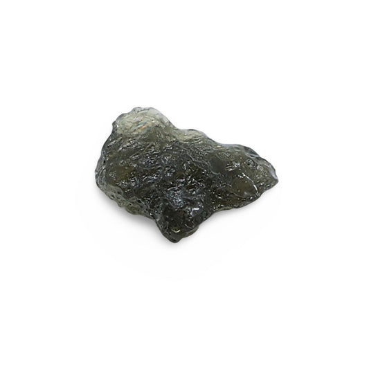 Pierre - Moldavite - Brute - Spécimen - 0.9 g