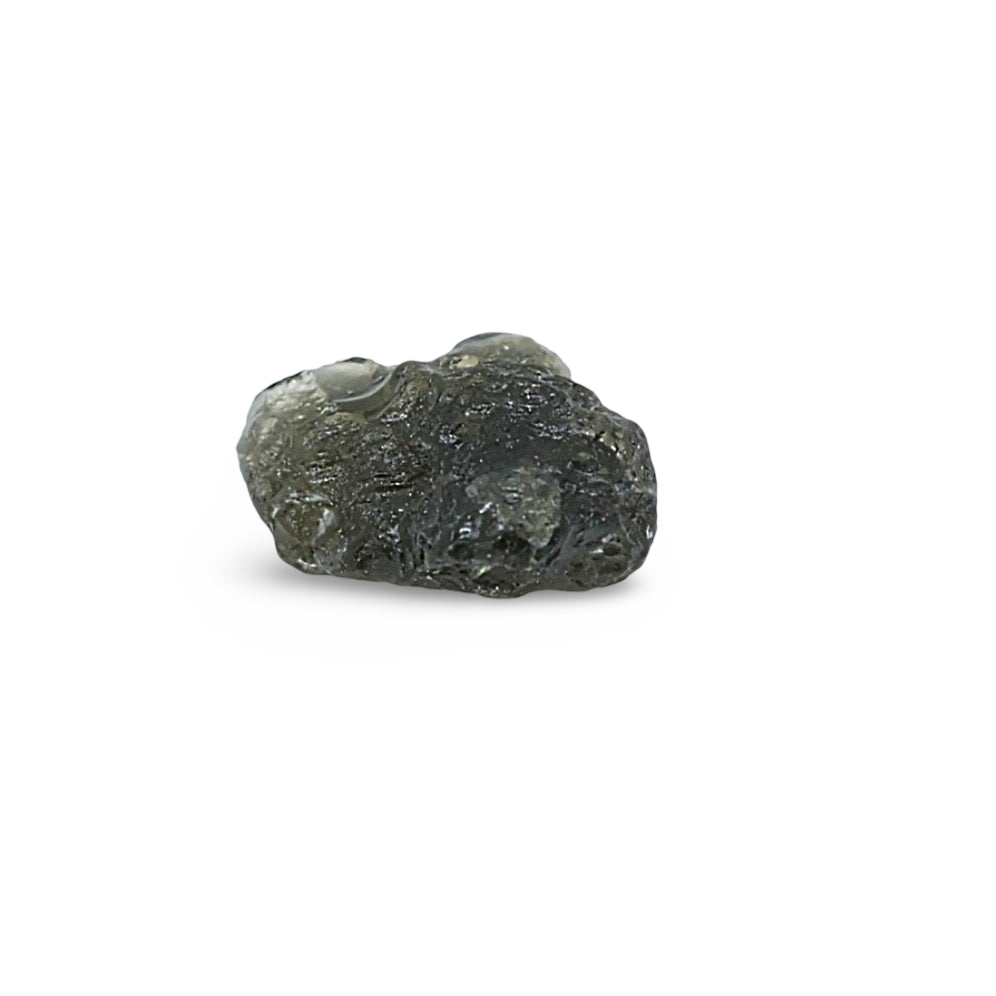 Pierre - Moldavite - Brute - Spécimen - 0.9 g