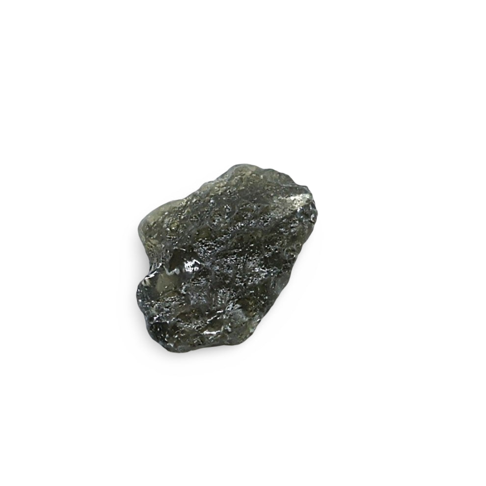 Pierre - Moldavite - Brute - Spécimen - 0.9 g