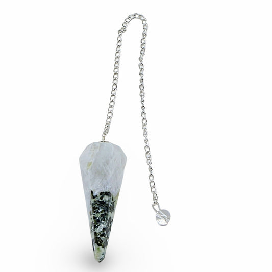 Pendulum - Faceted - Moonstone