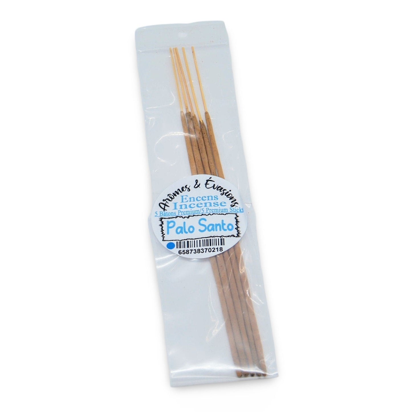 Bâtons d'Encens - Collection Premium - Palo Santo - Paquet de 5 Bâtons Masala