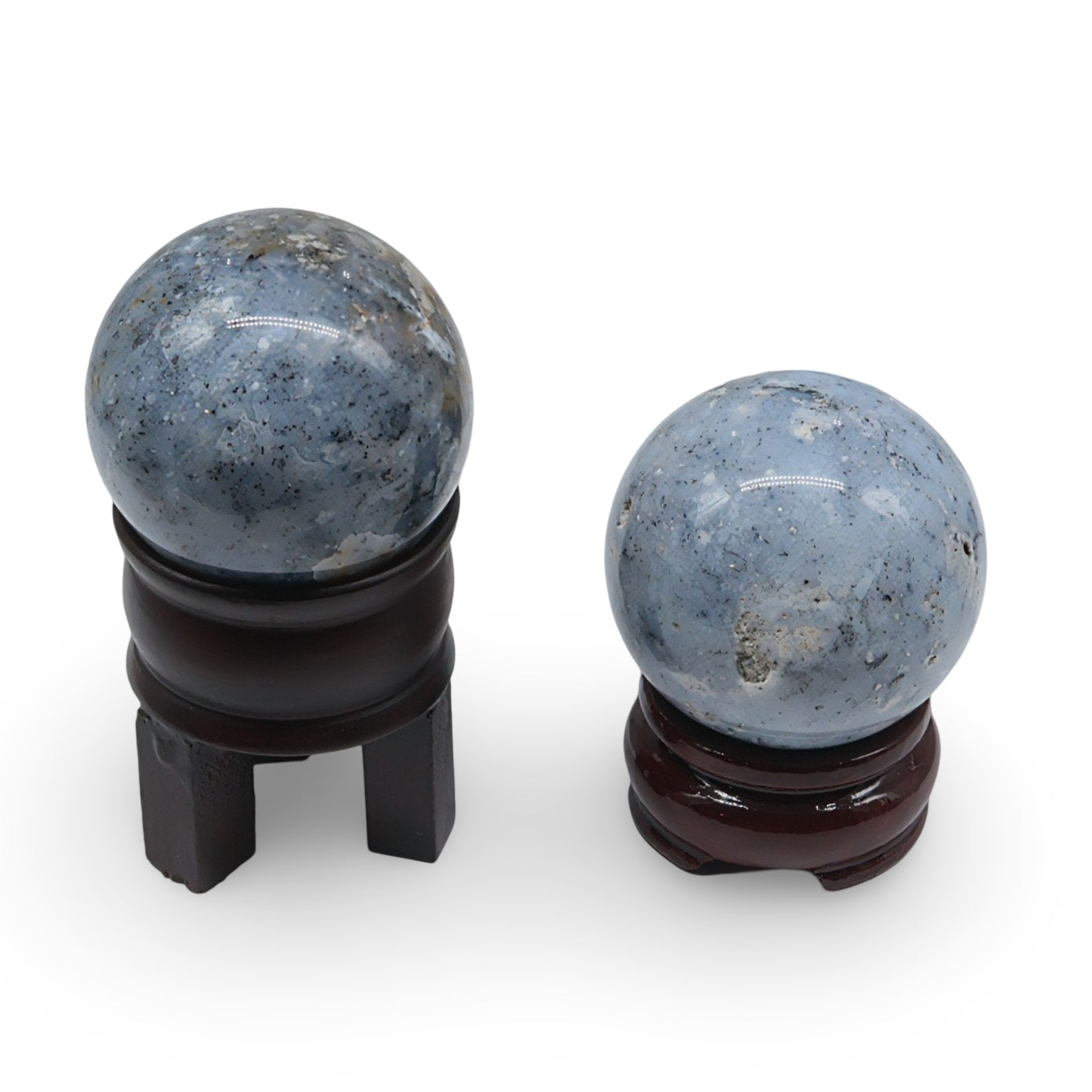 Sphère - Opale Bleue - 3"
