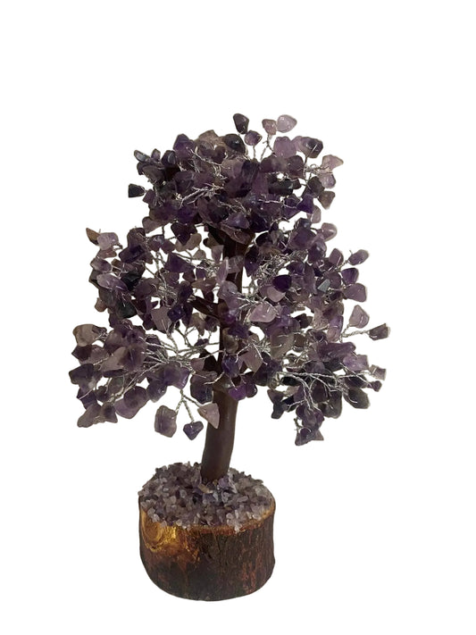 Déco Maison - Arbre à Gemmes - Améthyste - 500 Éclats de Pierre