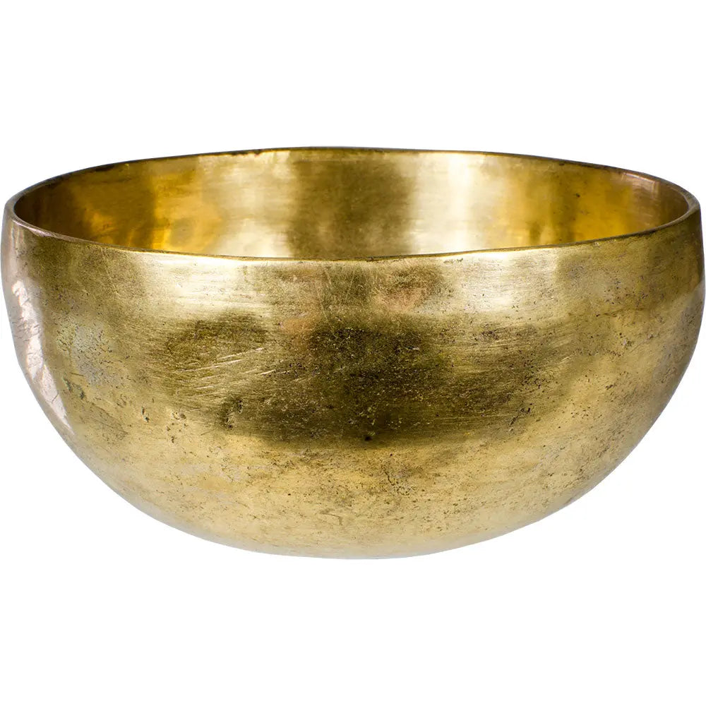 Singing Bowl - Hand Hammered - Gold - Large - 5.5″DI. (0.47-0.62KG) -4.5"DIA -Arômes & Évasions