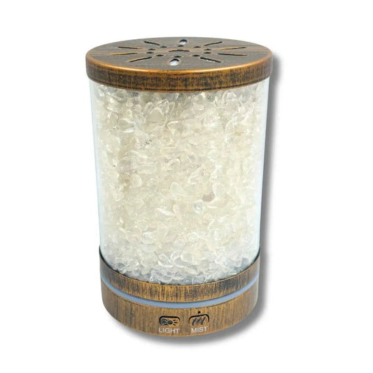 Earths Elements Wellness - Diffuser - Clear Quartz Crystal