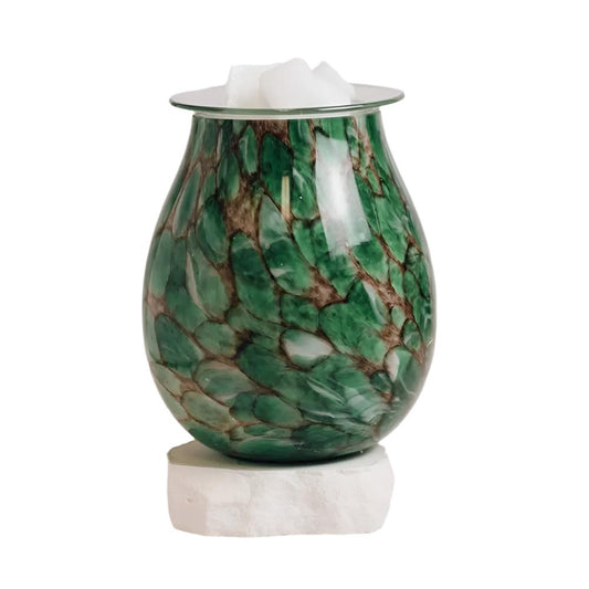 A Cheerful Giver - Hazel Glass Wax Melter - Tabletop