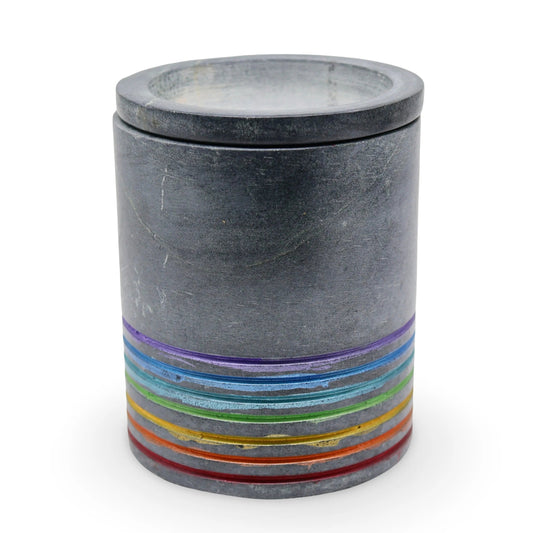 Aroma Diffuser - Oil & Wax Cube Burner - Ceramic - 7 Chakra -Cube Wax & Oil Burner -Arômes & Évasions