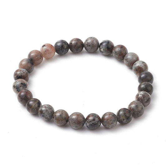 Bracelet - Syenite Rock (Glow under UV Light) - 8mm
