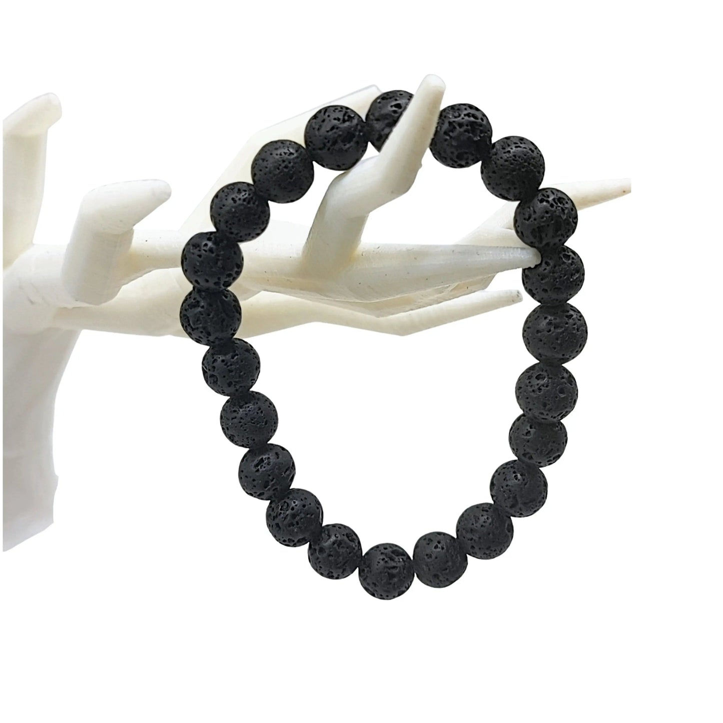 Bracelet - Lava Stone - 8mm