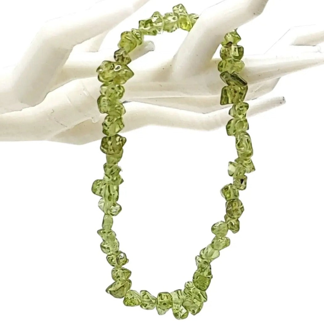 Bracelet -Peridot -Chips