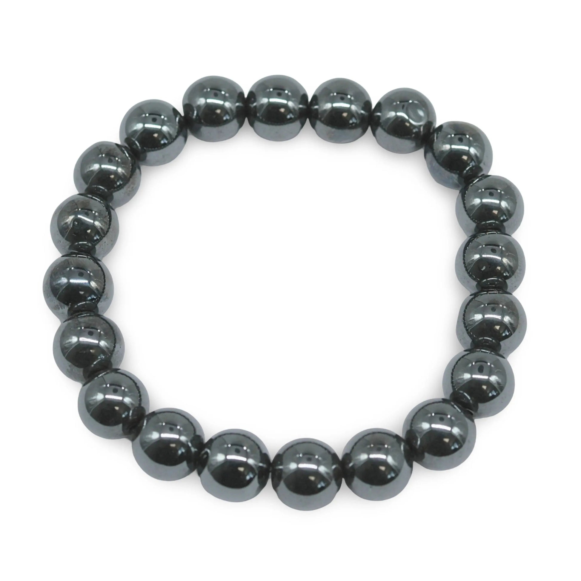 Bracelet - Hematite - 10mm -10mm -Arômes & Évasions