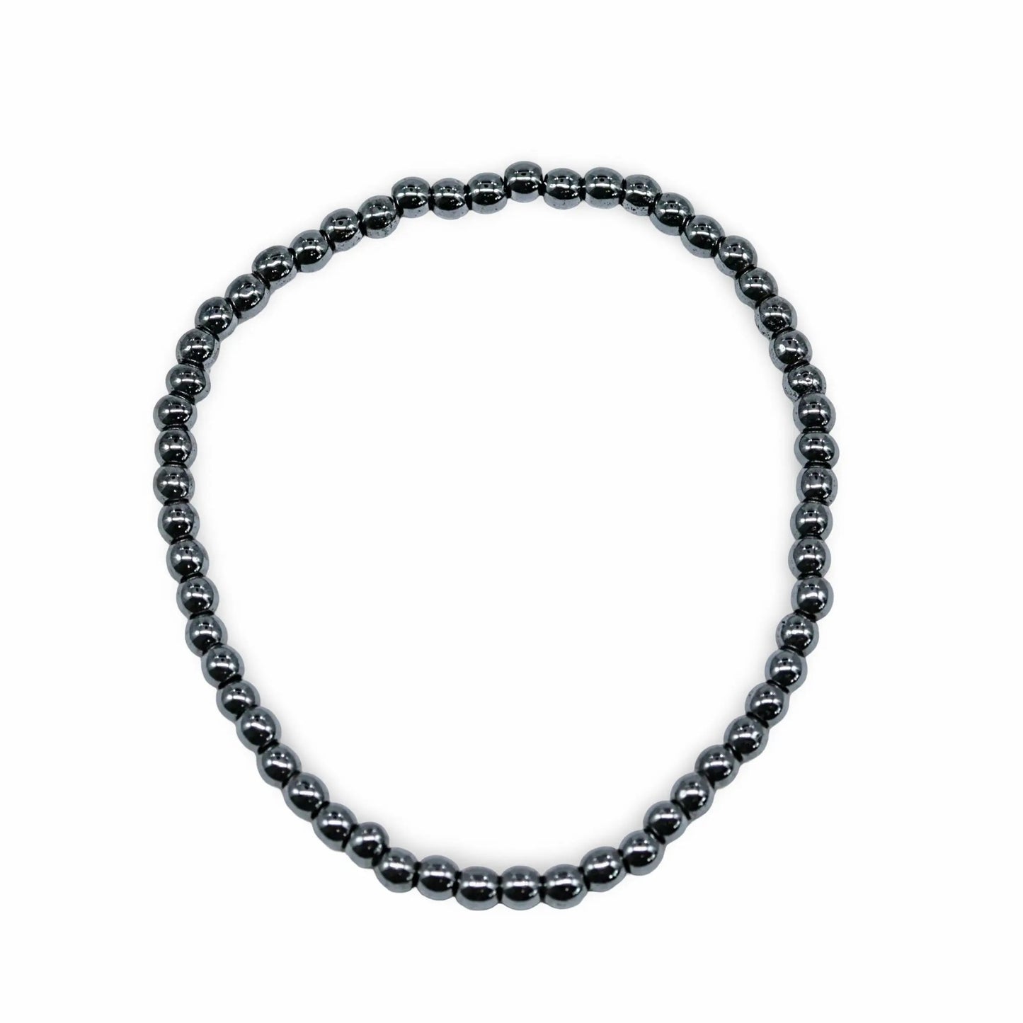 Bracelet - Hematite - 4mm -4mm -Arômes & Évasions