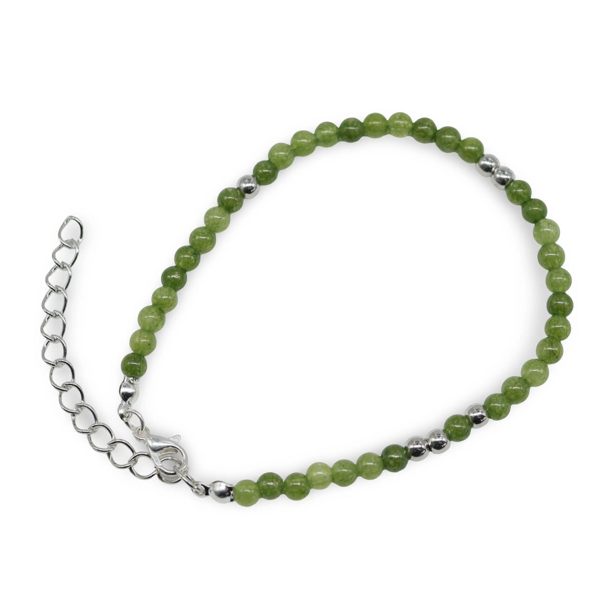 Bracelet - Peridot - 4mm -Peridot -Arômes & Évasions