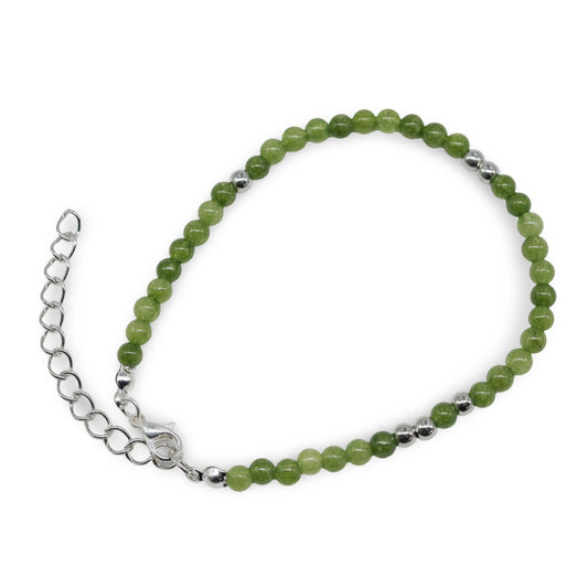 Bracelet - Peridot - 4mm -Peridot -Arômes & Évasions