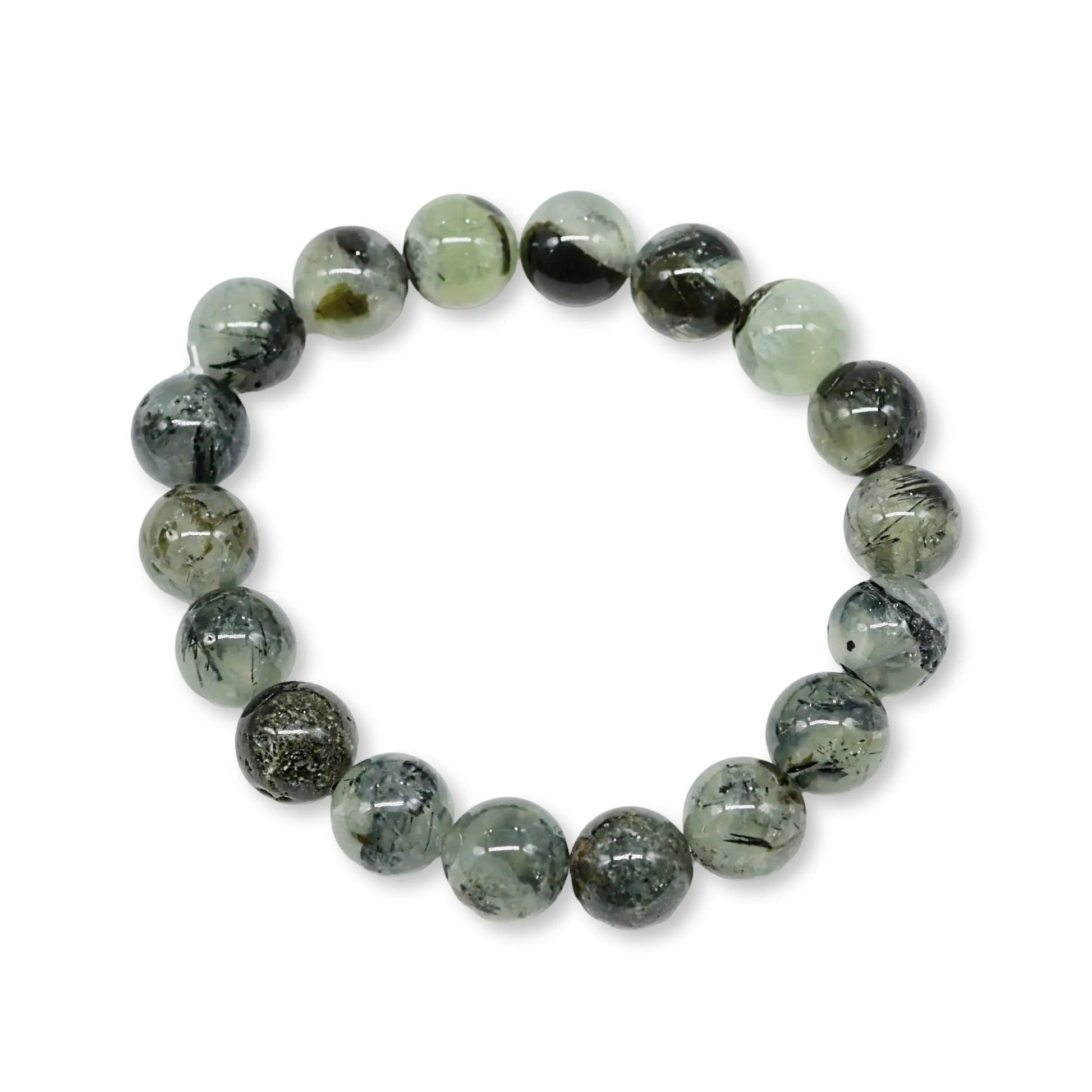 Bracelet - Prehnite - 10mm -10mm -Arômes & Évasions