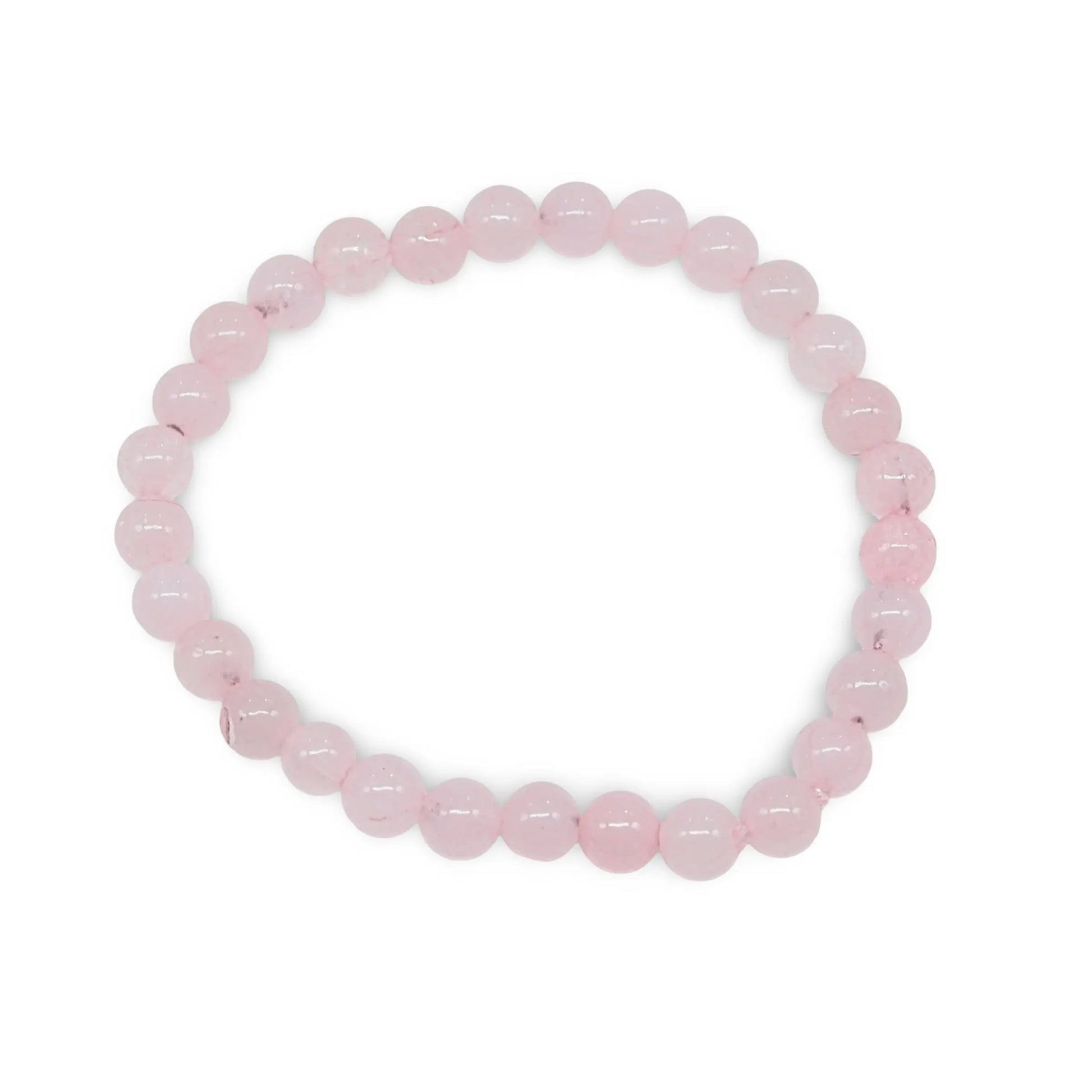 Bracelet -Rose Quartz -6mm -6mm -Arômes & Évasions