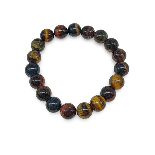 Bracelet -Tiger Eye -3 Colors -10mm