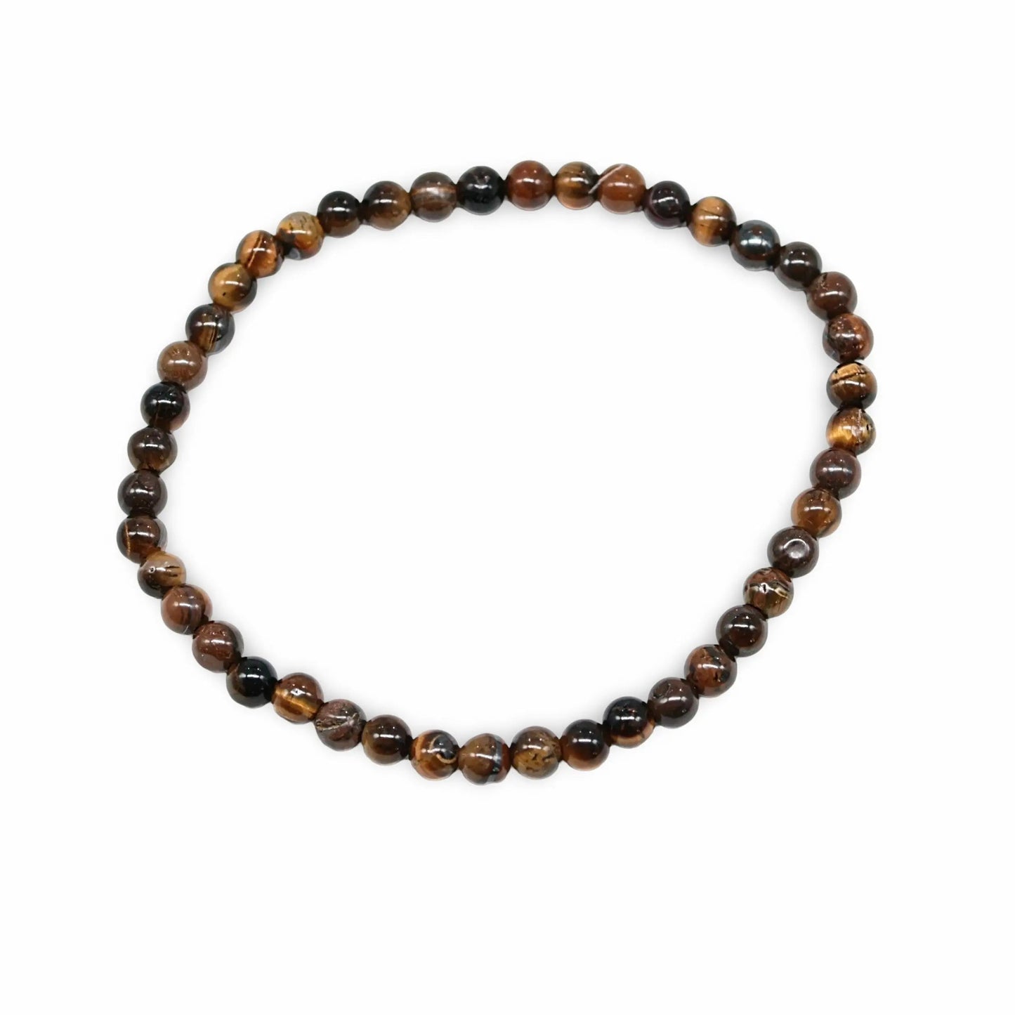 Bracelet - Tiger Eye - 4mm -4mm -Arômes & Évasions