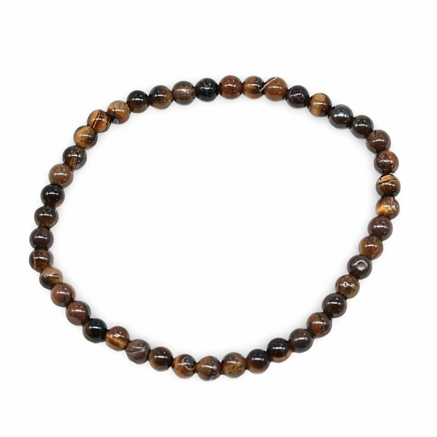 Bracelet - Tiger Eye - 4mm -4mm -Arômes & Évasions