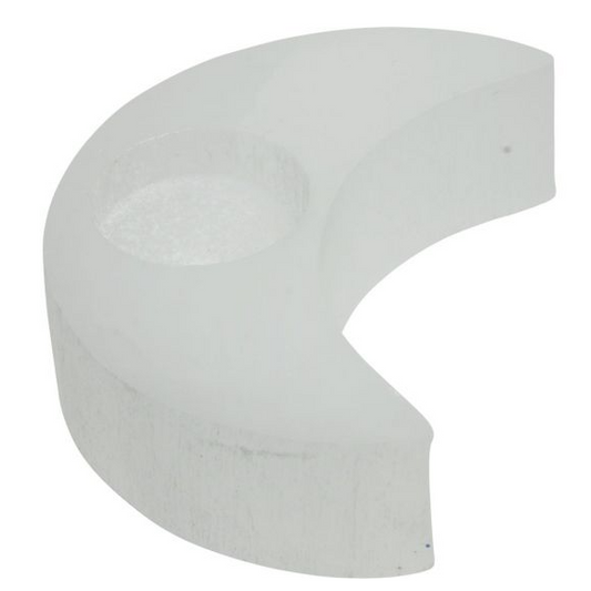 Candle Holder - Selenite - Moon
