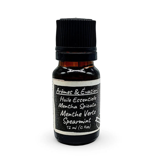 Essential Oil -Spearmint (Mentha Spicata) -Spicy Scent -Arômes & Évasions