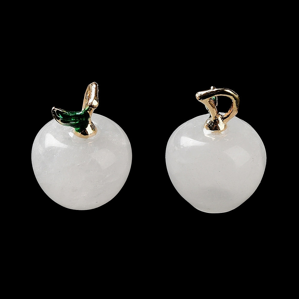 Necklace - Crystal Quartz - Apple Shape