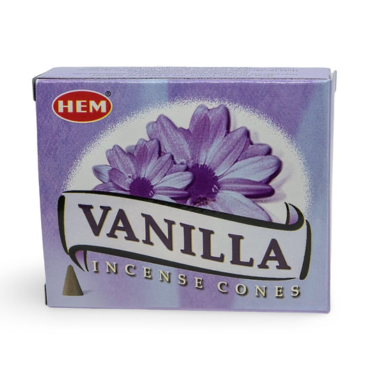 Hem Incense Cones - Vanilla