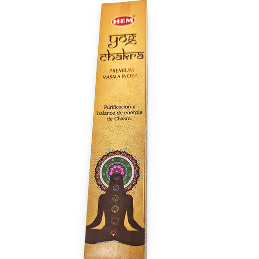 Hem Masala Incense Sticks - Yog Chakra - 15g