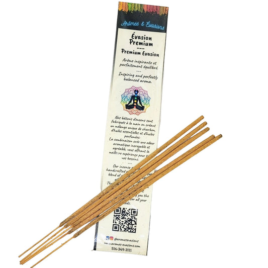 Incense Sticks - Premium Collection - Evasion - Pack of 5 Masala Sticks