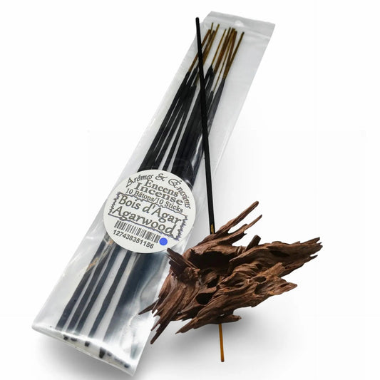 Incense Sticks - Agarwood - Pack of 10