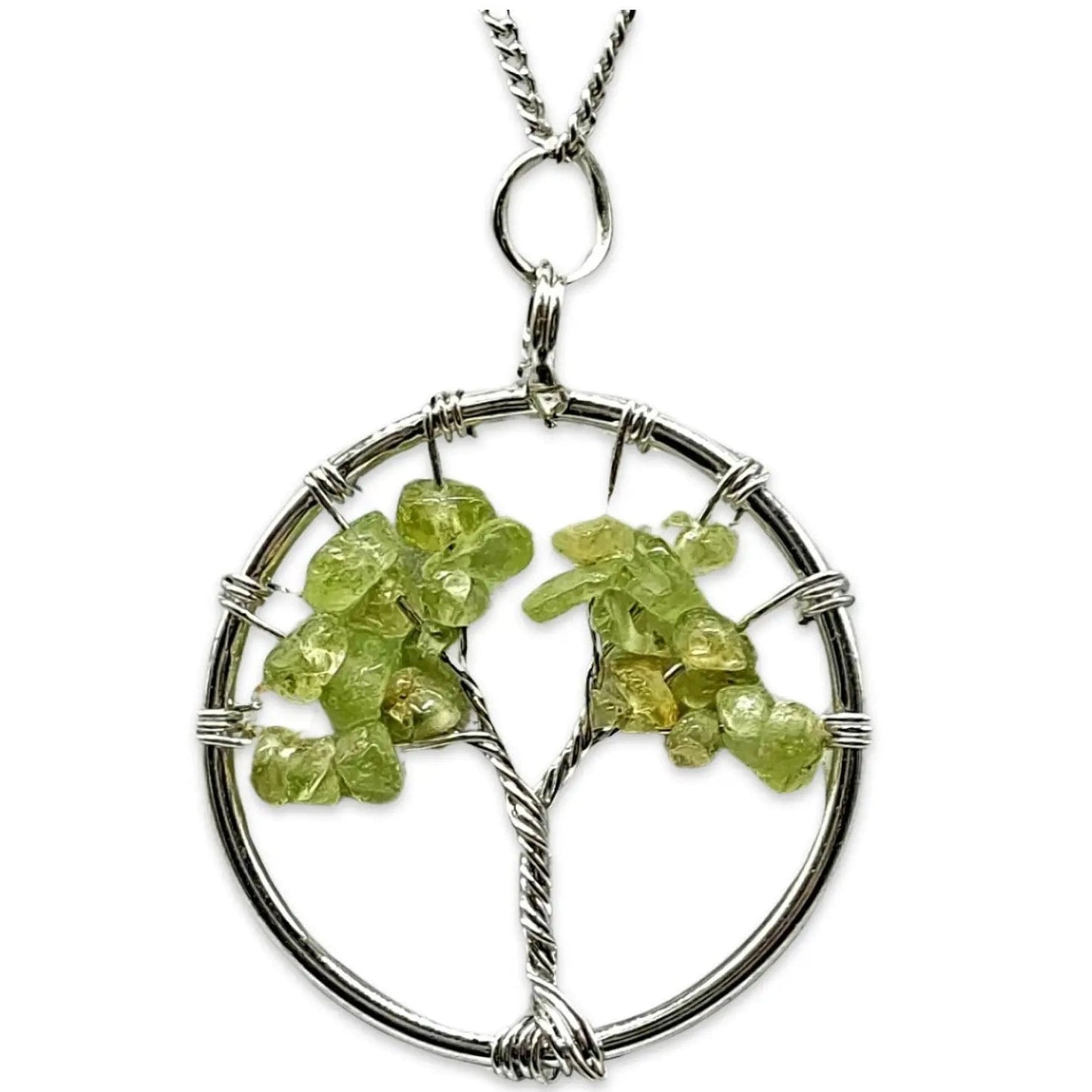 Necklace - Tree of Life - Peridot